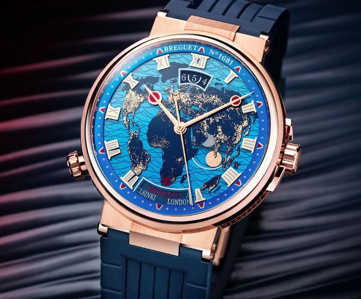 宝玑航海系列 Hora Mundi 世界时腕表